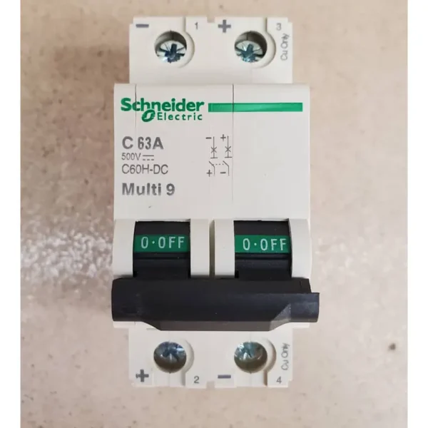 Schneider 63A 2P DC MCB