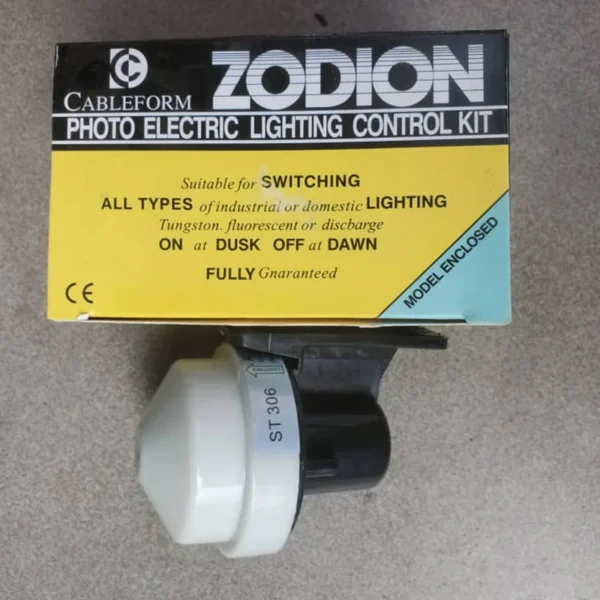 Zodion Photo Electric Lighting Control Kit Photocell ST 306