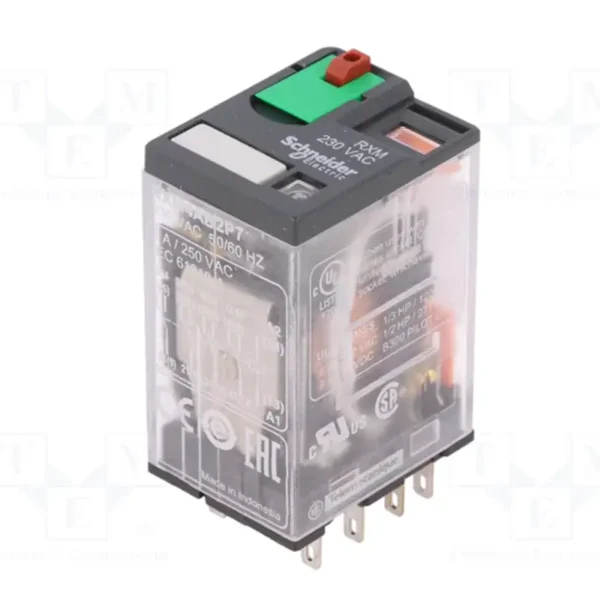 Schneider Electric Pin Relay RXM 230 VAC