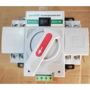 POSMITH AUTOMATIC CHANGE-OVER/TRANSFER SWITCH (ATS) 63A SINGLE PHASE