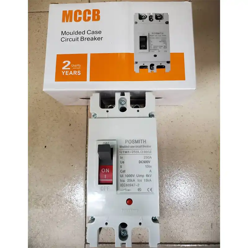 POSMITH MCCB 250A 2P DC BREAKER