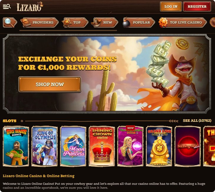 Experience the Thrill of Online Gaming at Lizaro Casino in the UK